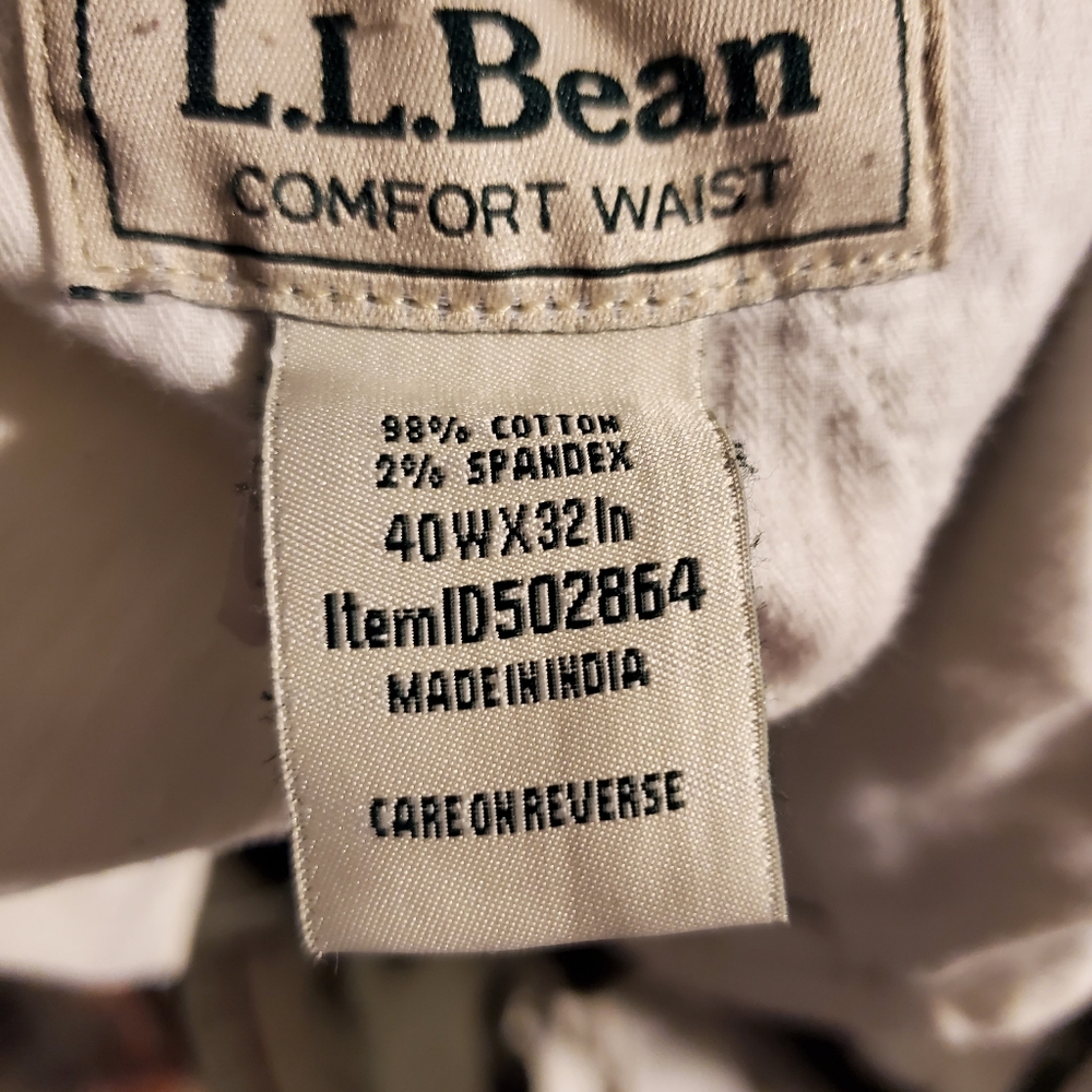 LL Bean corduroy